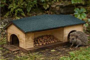Produktinspiration: Geschützte Igel-Futterstation