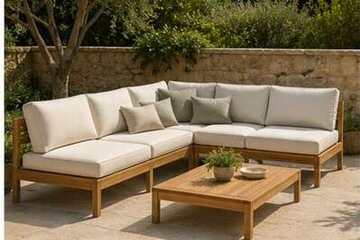 Produktinspiration: Modulare Teak-Lounge